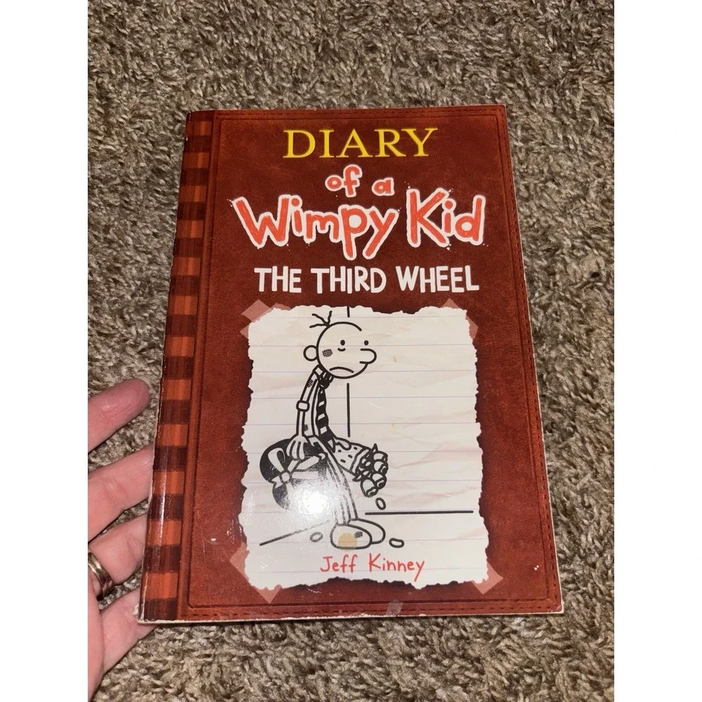 Diary of a Wimpy Kid PB Books by Kinney - Lot of 5 (1-3, 5, & 11)